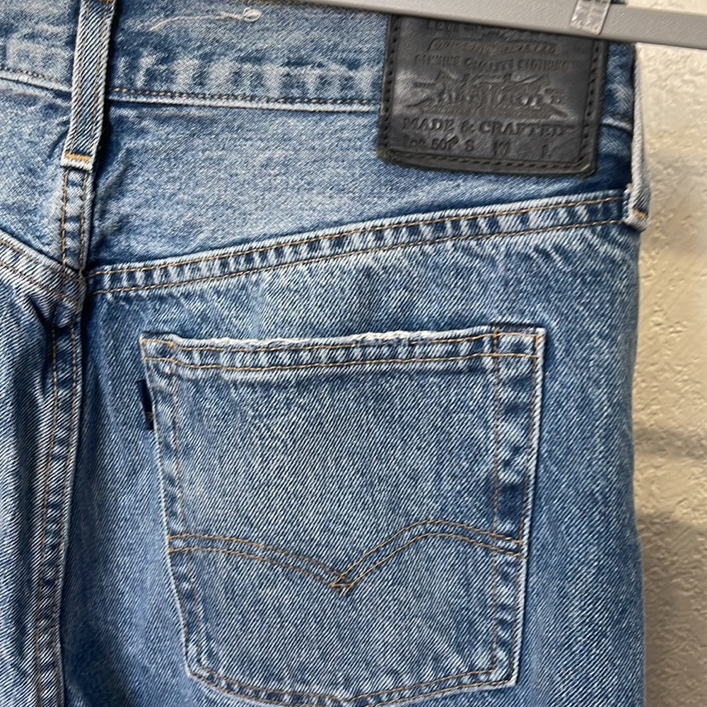 EUC Levi’s made & crafted 501 Skinny jeans 28